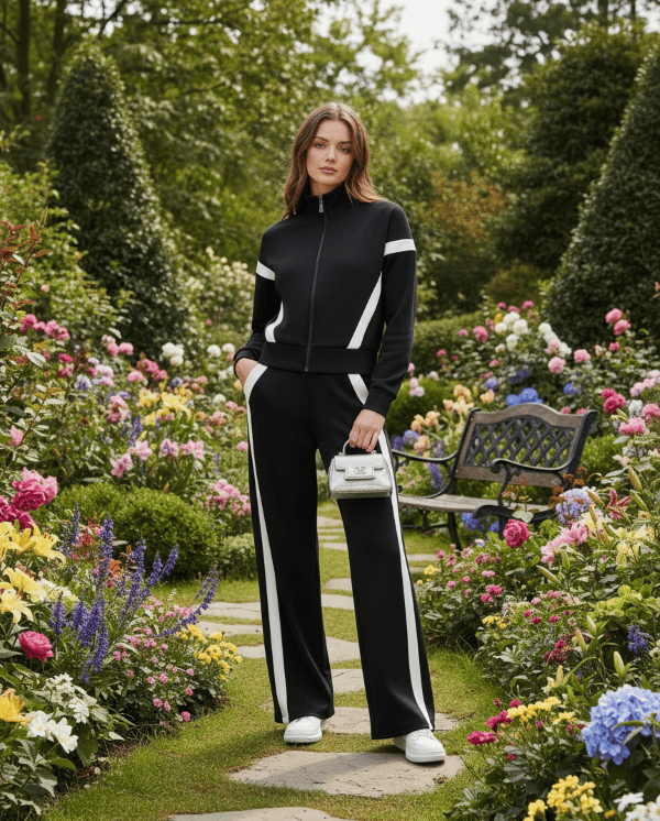 two piece pants and top set