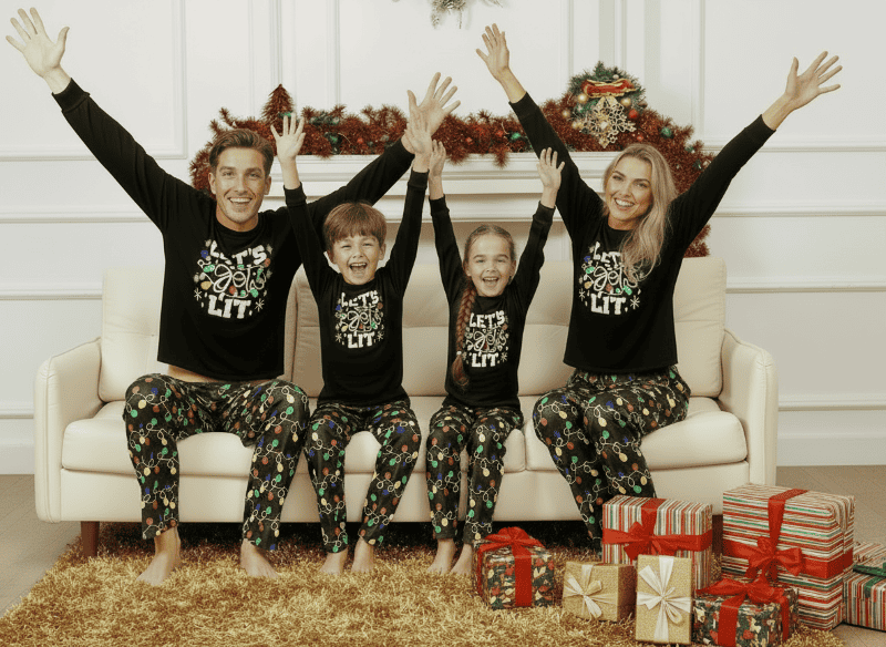 Christmas pajamas family target