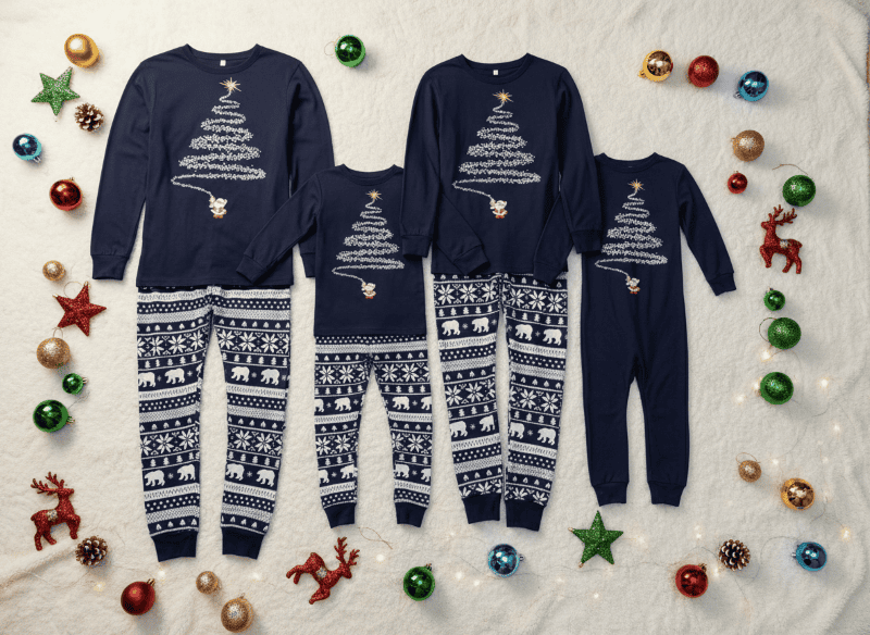 old navy Christmas pajamas for the family