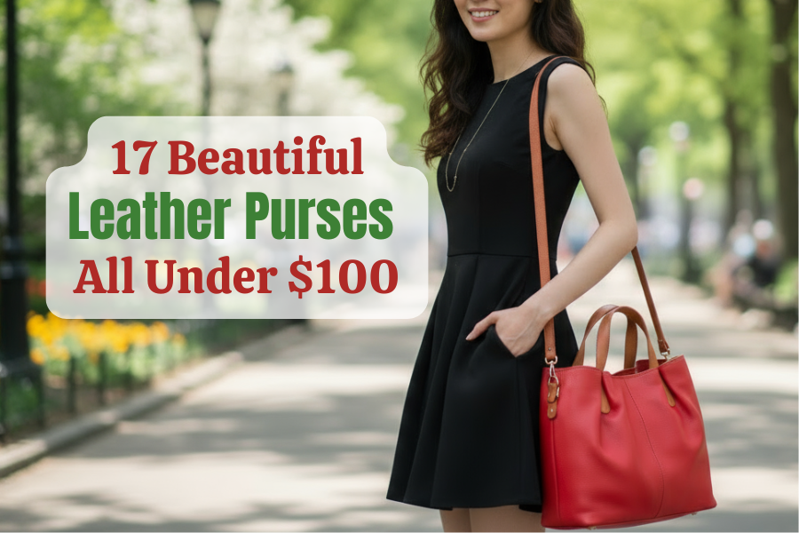 amazon leather purses