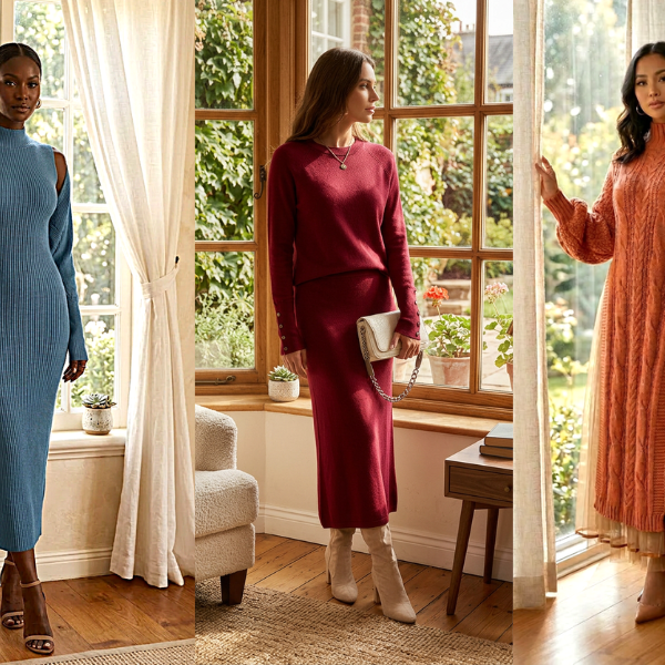 Knit skirt set pattern